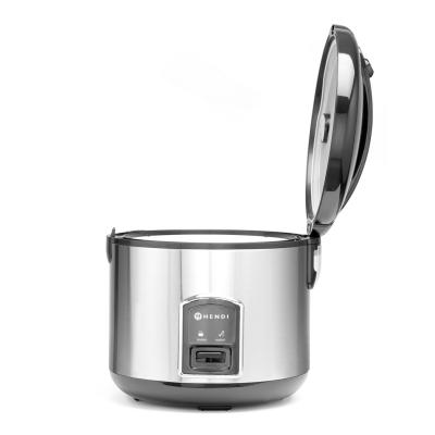 Rýžovar s funkcí vaření v páře, HENDI, Profi Line, 1,8L, 230V/700W, ⌀280x(H)285mm | 240410